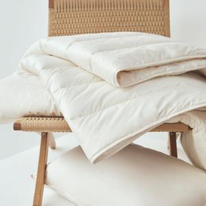 Hilton Luxury Comforter Full Cover – Satin Stripe White Cotton